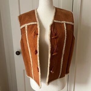 Vintage 70s Suede Vest